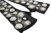 Dolce & Gabbana Sequin-Embellished Cashmere Fingerless Gloves