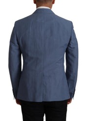 Dolce & Gabbana Elegant Single Breasted Linen Jacket