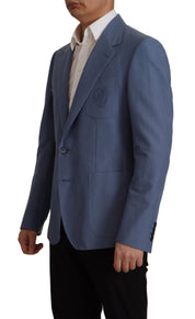 Dolce & Gabbana Elegant Single Breasted Linen Jacket