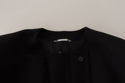 Dolce & Gabbana Elegant Slim Fit Double Breasted Wool Blazer