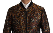 Dolce & Gabbana Elegant Brown Blouson Jacket