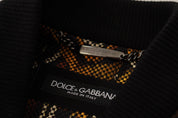 Dolce & Gabbana Elegant Brown Blouson Jacket