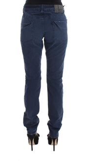 Costume National Blue Cotton Blend Denim Jeans