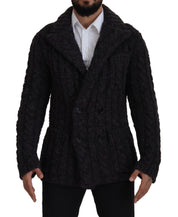 Dolce & Gabbana Elegant Double-Breasted Wool-Cashmere Coat