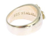 Nialaya Silver Statement Mens Ring