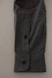 Costume National Dark Gray Cotton Casual Mens Shirt