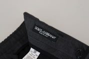 Dolce & Gabbana Elegant Checkered Slim Fit Cargo Pants