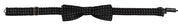 Dolce & Gabbana Elegant Black Silk Bow Tie