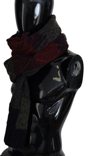 Dolce & Gabbana Elegant Wool-Cashmere Men's Scarf