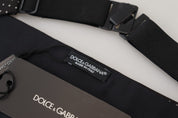 Dolce & Gabbana Elegant Silk Polka Dot Cummerbund