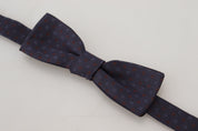 Dolce & Gabbana Elegant Silk Patterned Bow Tie