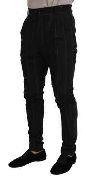 Dolce & Gabbana Elegant Black Tailored Trousers