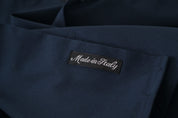 Roberto Cavalli Navy Elegance Cotton Dress Shirt