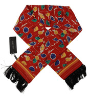 Dolce & Gabbana Elegant Multicolor Silk Men's Scarf