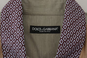 Dolce & Gabbana Elegant Multicolor Slim Fit Casual Shirt