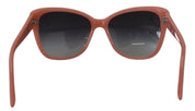 Dolce & Gabbana Pink Acetate Frame Stars Embellishment DG4124 Sunglasses
