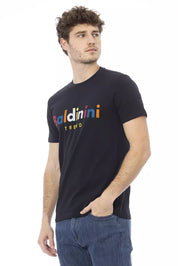 Baldinini Trend Blue Cotton Men T-Shirt