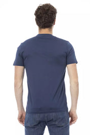 Baldinini Trend Blue Cotton Men T-Shirt