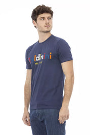 Baldinini Trend Blue Cotton Men T-Shirt