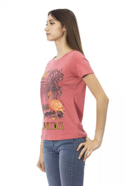 Trussardi Action Multicolor Cotton Women T-Shirt