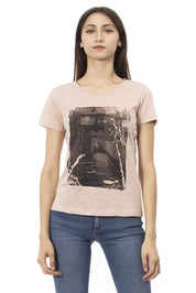 Trussardi Action Multicolor Cotton Women T-Shirt