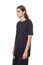 Nicolo Tonetto Black Cotton Men's T-Shirt