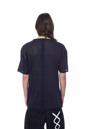 Nicolo Tonetto Blue Cotton Men T-Shirt