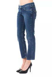 Ungaro Fever Light Blue Cotton Women Jeans
