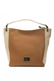Pompei Donatella Brown Leather Women Shoulder Bag