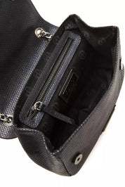 Pompei Donatella Blue Leather Women Crossbody