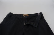 John Galliano Elegant Black Mainline Cotton Jeans