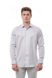 Bagutta White Cotton Men Shirt