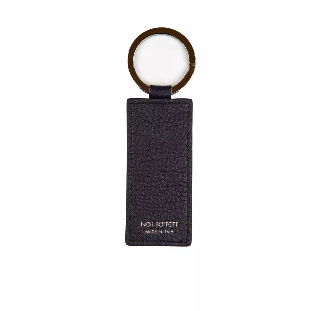 Neil Barrett "Blue Leather Men Keychain"