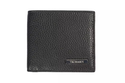 Black Leather Men Wallet