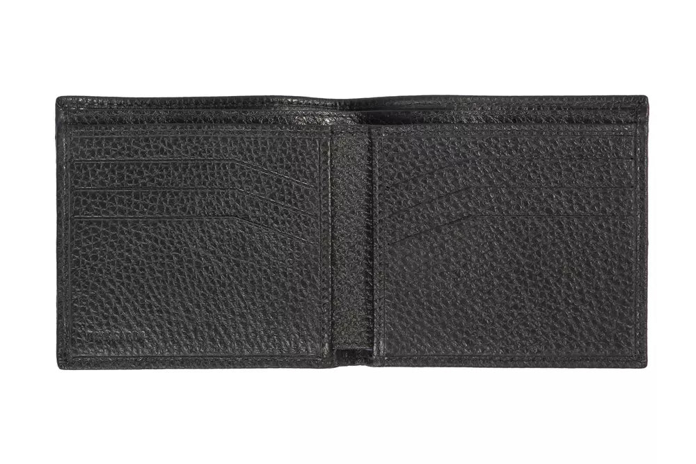 Trussardi Black Leather Men's Wallet