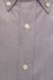 Robert Friedman Beige Cotton Men Shirt