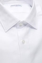 Robert Friedman White Cotton Men's Shirt