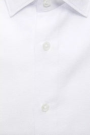 Robert Friedman White Cotton Men's Shirt