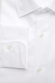 Robert Friedman White Cotton Men Shirt