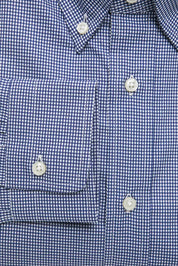 Robert Friedman Blue Cotton Men Shirt