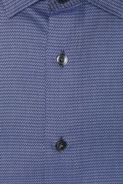 Robert Friedman Blue Cotton Men Shirt