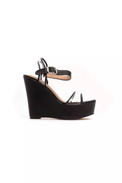 Péché Originel Black Polyethylene Women Sandal