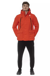 Tond Red Polyester Men Jacket