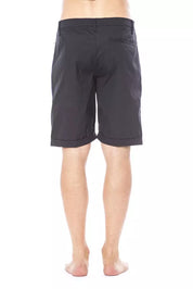 Verri Black Cotton Men's Short