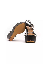 Péché Originel Black Polyethylene Women Sandal