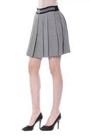 BYBLOS Black Viscose Women Skirt