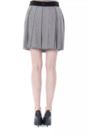 BYBLOS Black Viscose Women Skirt