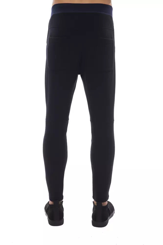 Nicolo Tonetto Black Polyamide Men Pants