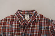 GF Ferre Multicolor Cotton Casual Men's Shirt