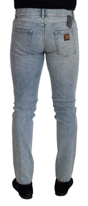 Dolce & Gabbana Classic Light Blue Denim Pants